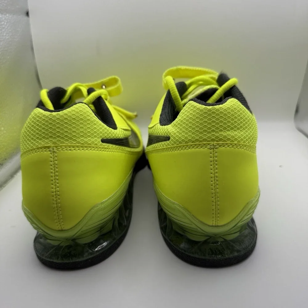 Nike Romaleos 2 Weightlifting Shoes Mens Size US 11 Volt Green Black 476927-730